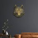 thumbnail image 5 of Accesorios de Decoración del hogar Sunnimix Cabeza de animal 3D Estatua Escultura Decoración de pared Resina 20x22.5cm, 5 of 8