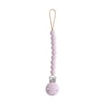 thumbnail image 1 of Clip para chupete Mushie Hera 100% silicona 23,5 cm Lilac, 1 of 8
