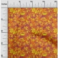 thumbnail image 1 of oneOone Cotton Poplin Twill Orange Fabric Batik Sewing Fabric By The Yard Printed Diy Clothing Sewing Supplies 56 Inch Wide, 1 of 4