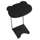 thumbnail image 5 of Mesa auxiliar con ruedas, creativa y bonita, ideal para sofá de apartamento. Negro, 5 of 9