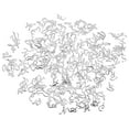 thumbnail image 1 of 104Pcs Metal Alphabet Charms Letters Pendant for DIY Bracelets Jewelry Making, 1 of 7
