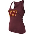 thumbnail image 2 of Women's Majestic Threads Terry McLaurin Burgundy Washington Commanders Player Name & Number Tri-Blend Tank Top, 2 of 3