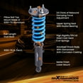 thumbnail image 5 of maXpeedingrods Coilover for Lexus IS250 / IS350 Sedan RWD 2014-2016, 24 Levels Damping Adjustable Coilovers Suspension Kit Strut, Coil Spring Shock Absorber Struts, T6 Upgraded Lowering Kits Blue, 5 of 9