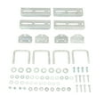 thumbnail image 1 of Swivel Bunk Bracket Kit, Slotted Holes Galvanized Tight Fit Boat Bunk Bracket  for Trailer Crossmember Fixing, 1 of 7