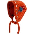 thumbnail image 1 of Gorro tejido con orejas, calentador Retro hecho a mano, estilo Ins para Otoño e Invierno, accesorios femeninos bonitos, 1 of 5