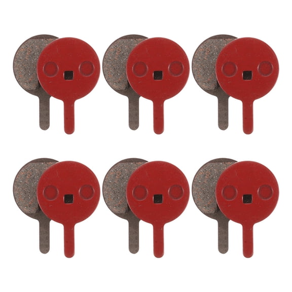 OUNONA 6 Pairs Disc Brake Pads Replacement Brake Pads Bike Brake Accessories for Mountain Bikes Electric Scooters and Road Bikes