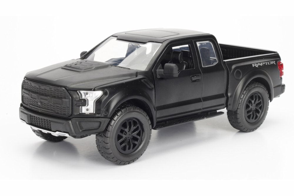 2017 Ford F150 Raptor Pickup, Black Jada 97756 1/24 scale Diecast