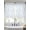 Blue White, variant on Aqua Spring Floral Sheer Curtains 54 Inch Length 2 Panels Set, Summer Botanical Watercolor Voile Window Treatment Rod Pocket Short Kitchen Curtains Drapes for Bedroom 52"x54"x2