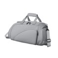 thumbnail image 4 of Almencla Table Tennis Bag Large Capacity Storage Crossbody Tote for Ping Pong Paddles Gray, 4 of 8