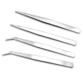 thumbnail image 4 of Pinces Faites à la Main en Acier Inoxydable 125Mm Tête Droite Outils de Réparation de Montre 10Cm Tête Droite, 4 of 7