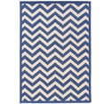 thumbnail image 2 of Silhouette Chevron Navy 8X10, 2 of 3