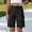 Black, variant on Women's Bermuda Cargo Quick Dry Lightweight Stretch Button Shorts Golf Hiking Travel with Pockets Wine