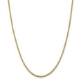 thumbnail image 1 of Real 14kt Yellow Gold 2mm Franco Chain; 30 inch; Lobster Clasp; for Adults and Teens; for Women and Men, 1 of 5