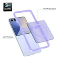 thumbnail image 2 of Compatible WIth Samsung Galaxy Z Flip 7 Phone Case,Frosted Translucent Designing,Compatible with Mag-Safe,Shockproof Rugged Drop-Proof Ultra Slim Silky Touch Phone Case Cover,Purple, 2 of 6