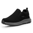 thumbnail image 5 of FitVille Zapatos para hombre, mocasines anchos y cómodos para caminar y senderismo, zapatillas con soporte para el arco, 5 of 5