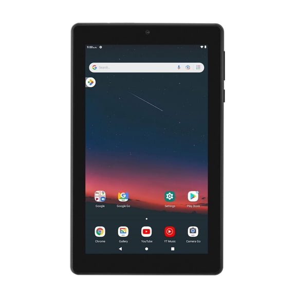 onn. 7-inch 1024 x 600 LCD Touchscreen 32 GB 2.0 GHz Quad-core Tablet Gen 3 (TBGRY100071481-Grey)
