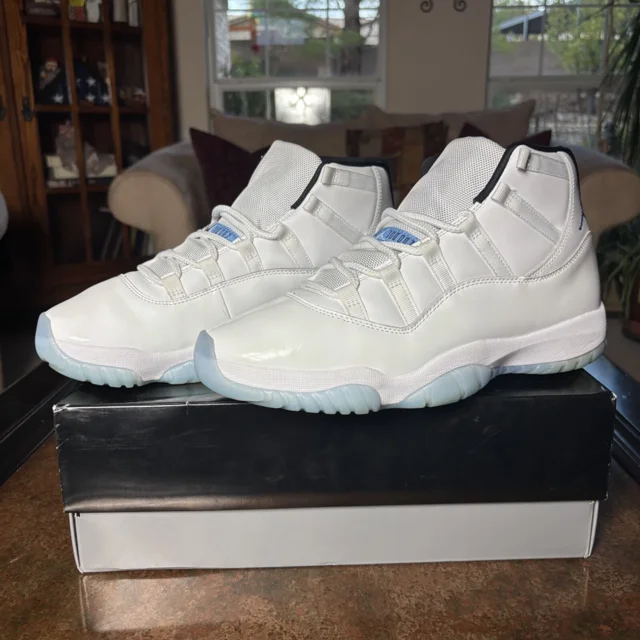 Ni - ke New Ni - ke Air Jordan 11 Retro Legend Blue Size 12 CT8012104 Men’s Shoes Sneakers