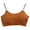 Khaki, variant on Ochine Women's Bandeau Removable Cup Funny Strap Cami Top Bra with Sayings, Average Size