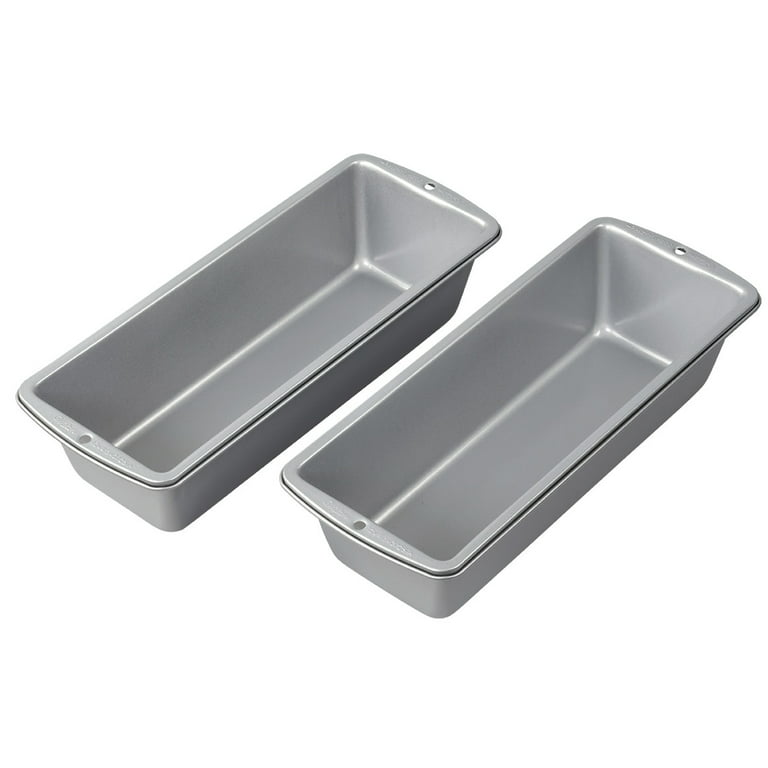 Wilton metal baking pan set of 3-9x13,8x8, loaf pan
