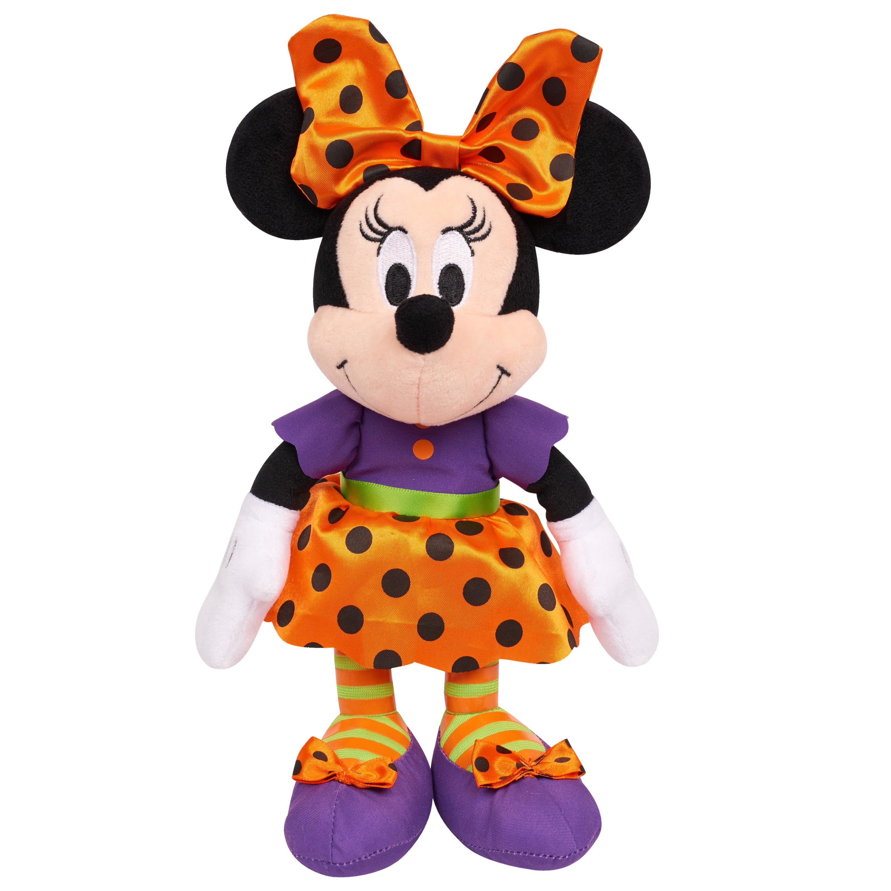Disney Halloween Minnie Mouse Stuffed Animal, Bean Plush Toy for Kids,  Officially Licensed Kids Toys for Ages 2 Up, Gifts and Presents -  