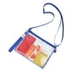 thumbnail image 1 of Bagenius Clear Purse Bolsa transparente aprobada por el estadio con correas extraíbles para el trabajo, eventos deportivos y conciertos, 1 of 5