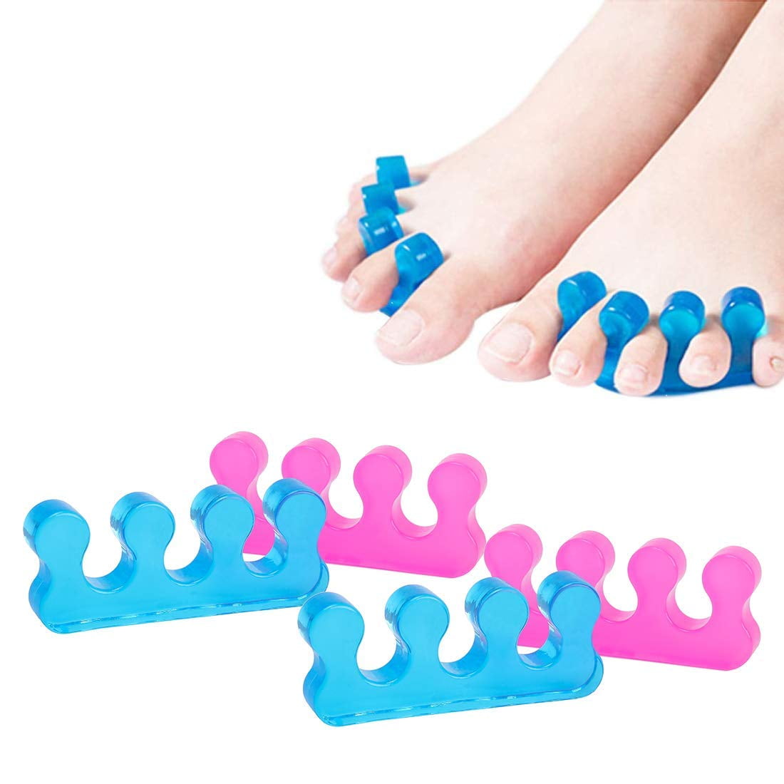 Toe Separators Pedicure,Pedicure Toe Separators, Repeatable Washable
