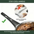 thumbnail image 4 of Stainless Steel Cookware Set, 14-Piece Pots and Pans with Stay-Cool Handles for Gas Electric Induction Stovetops, 4 of 6