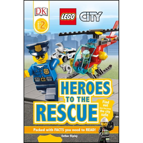 Pre-Owned DK Readers L2: Lego City: Heroes to the Rescue: Find Out How They Keep the City Safe (Paperback) 1465451897 9781465451897