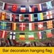 thumbnail image 4 of Moyic Bandera de cuerda Top 24/32 Banderas de las naciones Copa europea Adorno de Navidad Banderín para el hogar Fiesta Deportes Reunión 8 Type3 NO3, 4 of 6