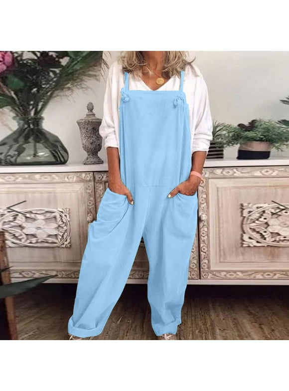 Womens Fashion Overalls Plus Size