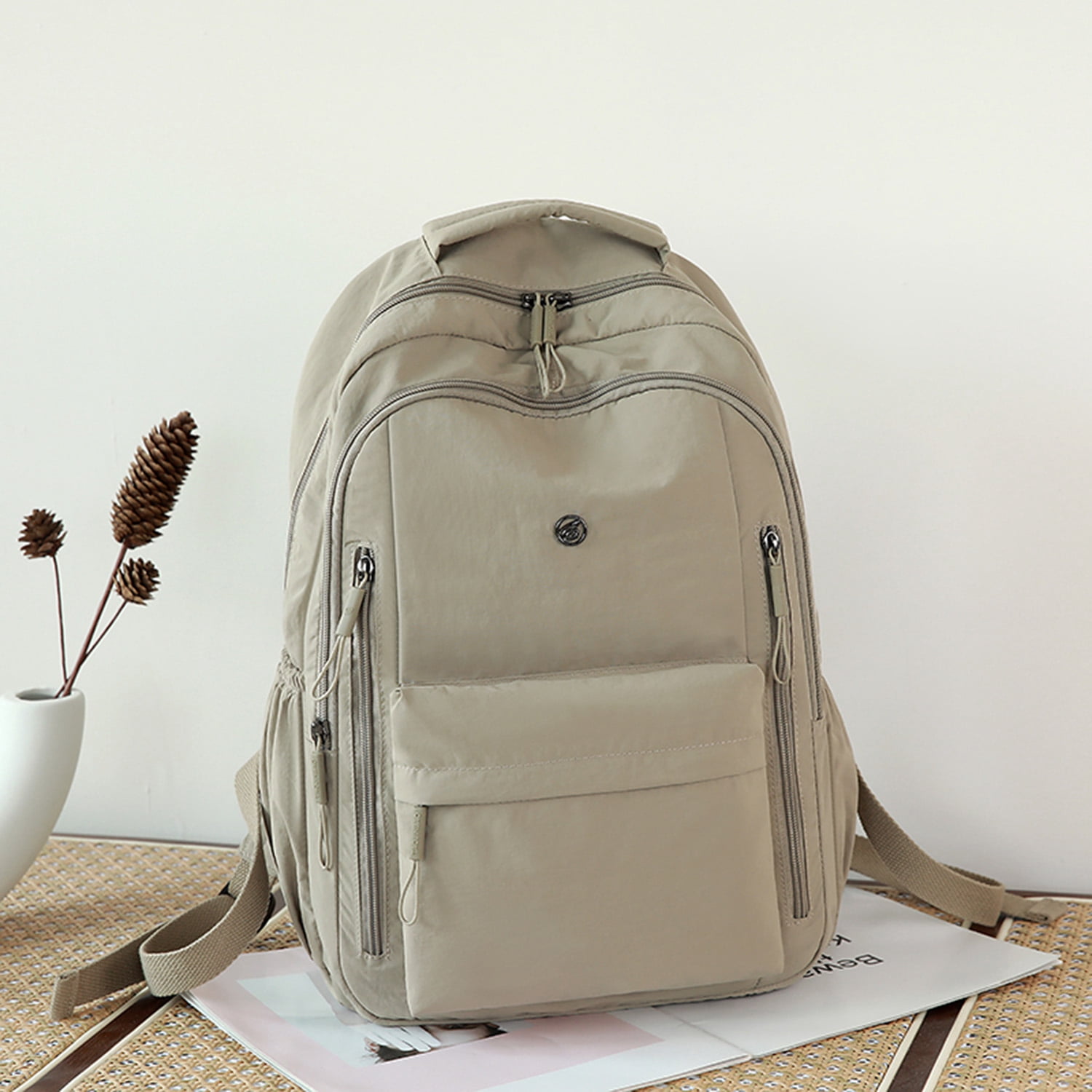 URSOFINE Travel Laptop Backpack, College Backpack for Women and Men, Large Lightweight Everyday Work Business Back Pack, Water-Resistant Anti Theft 15.6 Inch Laptop Casual Bag