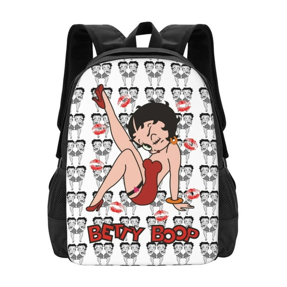 Betty Boop Backpack Travel Daypack Laptop Backpack For Men Women Hiking Travel