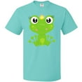 thumbnail image 3 of Inktastic Cute Frog, Green Frog, Frog Princess, Crown T-Shirt, 3 of 5