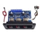 thumbnail image 1 of Placa amplificadora de Audio Bluetooth 5.0 2.1 canales 2X25W + 50W Subwoofer Clase D Kit de placa amplificadora con CC hembra + Cable AUX, 1 of 5