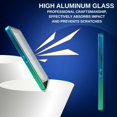 thumbnail image 5 of Magnetic Aluminum Graded PSA Slab Guard UV Resistant Glass 35PT Premium Protector Display Case For Standard PSA CGC Graded Sport Trading Cards - Aqua Storm, 5 of 8
