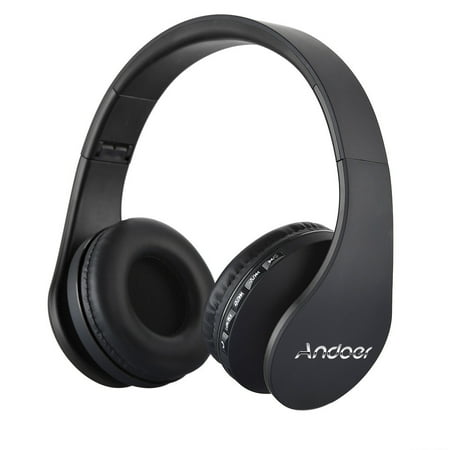 Andoer LH-811 BT 4.1+EDR Headset 4 in 1 Multifunctional Deep Bass Music Headphone with