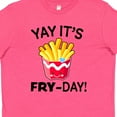 thumbnail image 4 of Inktastic Yay Its Fry Day with Cute French Fries Youth T-Shirt, 4 of 5