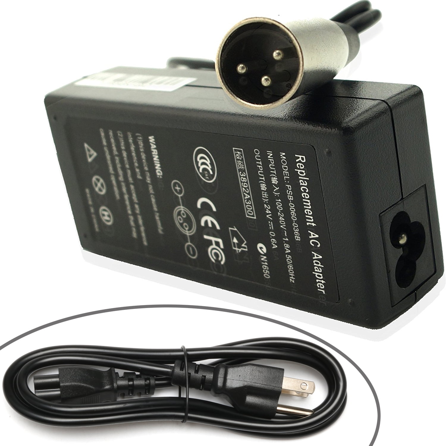 Details about   24V for Razor Electric Scooter Battery Charger e100 e125 e150 Power Cord US Plug 