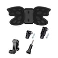 thumbnail image 1 of kusrkot Chin Mount Shockproof Tripod for Action Camera Accessories Black, 1 of 8