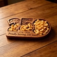 thumbnail image 4 of Tong Snack Serving Plates With Compartments For Entertaining And Parties, 4 of 5