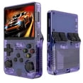 thumbnail image 1 of Emulador Consola de Videojuegos Retro Portátil R36S Pantalla 3.5", IPS, Sistema de Emulación Pre-Instalado 64GB+15,000 Juegos Clásicos de Mano Retro Handheld Game Console (Morado), 1 of 9