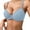 Light Blue, variant on Lixiuxyad Push up Bra Women Women's Thin Solid Color Comfortable Breathable Push Up Bra With Underwire Triple Bra