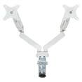 thumbnail image 1 of Scranton & Co Dual Monitor Arm for 17"-30" Screens in White Aluminum, 1 of 7