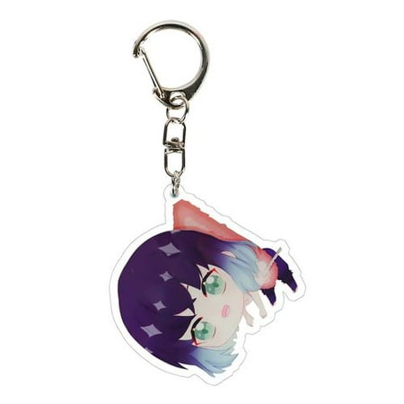 Fancyleo Japanese Anime Demon-Slayer Keychain, Kimetsu no Yaiba Tanjirou Collectible Key Ring Novelty Bag Pendant Accessory Best Gift for Anime (Best Places In Japan For Anime Fans)