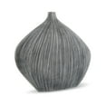 thumbnail image 2 of Benjara Crew Decorative Vase, Asymmetrical Design, Black Polyresin Frame, 16 Inch, 2 of 5