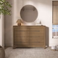 thumbnail image 3 of Evolur Oakley Double Dresser, Hickory, 3 of 6