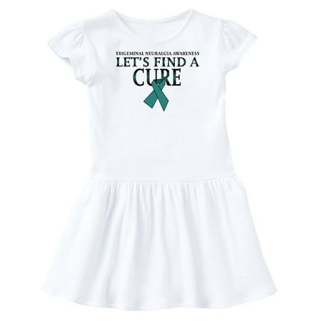 

Inktastic Trigeminal Neuralgia Awareness Let s Find a Cure Gift Toddler Girl Dress