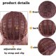 thumbnail image 5 of Chica moda pelo corto y rizado bob flequillo peluca, 5 of 5