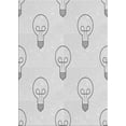 thumbnail image 1 of Ahgly Company Machine Washable Indoor Rectangle Transitional Dark Goldray Area Rugs, 8' x 10', 1 of 7