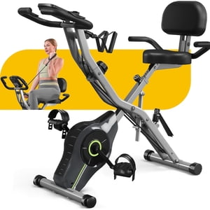 MITONOS 5-in-1 Foldable Recumbent Exercise Bike